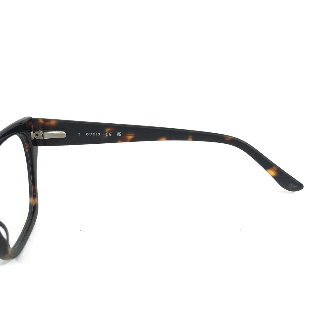 Guess Eyeglasses Frames GU50112 052 Tortoise Brown Butterfly Full Rim 55-17-145